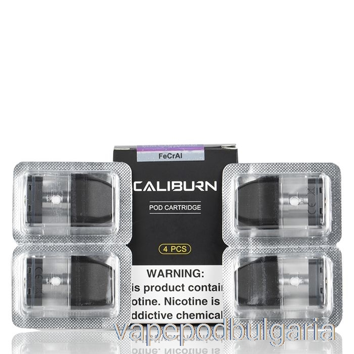 Vape 10000 Дръпки Uwell Caliburn Replacement Pods 1.4ohm Caliburn Pods